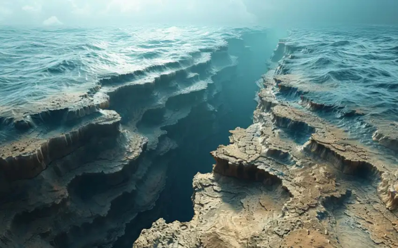 Contenido Educativo Placas tectónicas en el fondo del océano